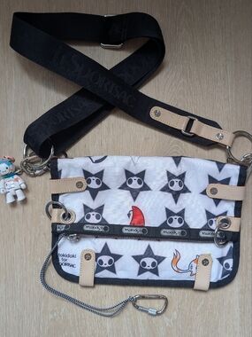 RARE Y2K LeSportsac x tokidoki Crossbody with Charm